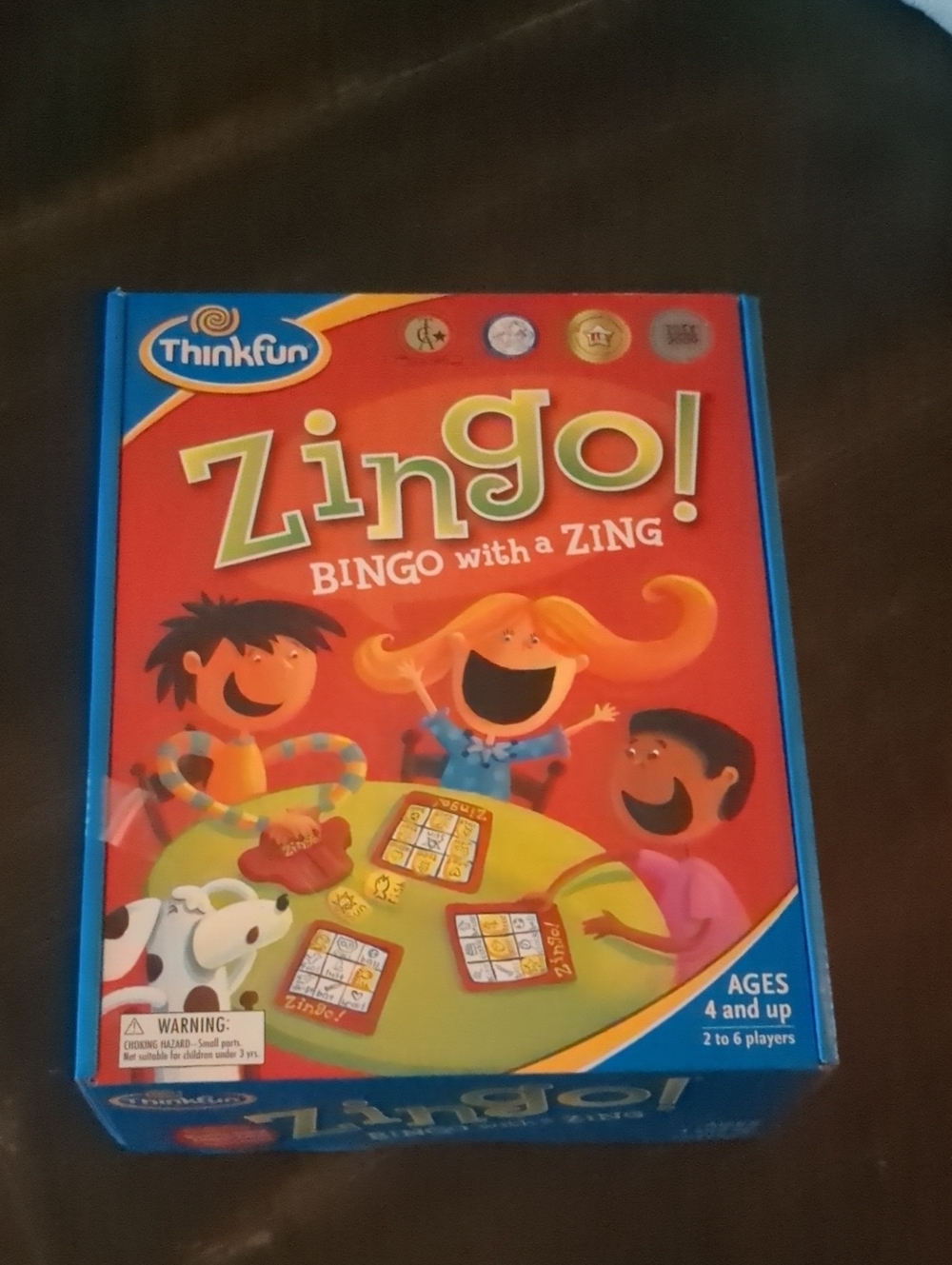 Zingo! Kids Bingo Game - Red Box
